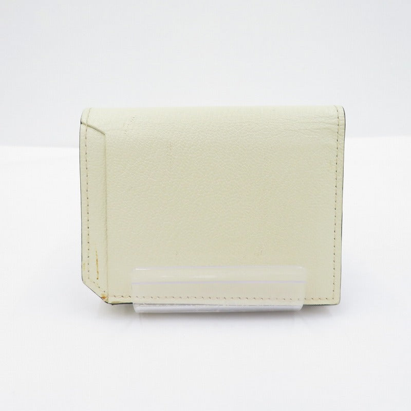 L'arcobaleno | ラルコバレーノ スマートカードウォレット 二つ折り財布 ホワイト【瀬戸大橋店】