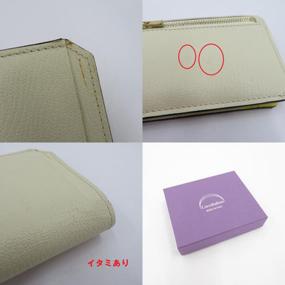 L'arcobaleno | ラルコバレーノ スマートカードウォレット 二つ折り財布 ホワイト【瀬戸大橋店】