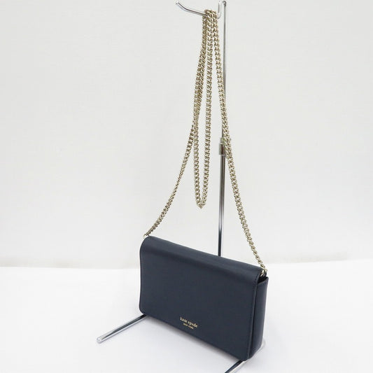 kate spade NEW YORK | ケイトスペードニューヨーク SYLVIA CHAIN WALLET ショルダーバッグ PWRU7201 ネイビー【瀬戸大橋店】