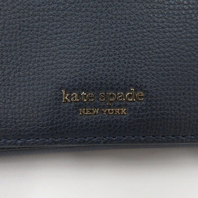 kate spade NEW YORK | ケイトスペードニューヨーク SYLVIA CHAIN WALLET ショルダーバッグ PWRU7201 ネイビー【瀬戸大橋店】