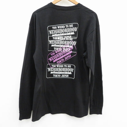 NEIGHBORHOOD | ネイバーフッド NHXASSC.TEE 長袖Ｔシャツ ブラック サイズ：XL【瀬戸大橋店】