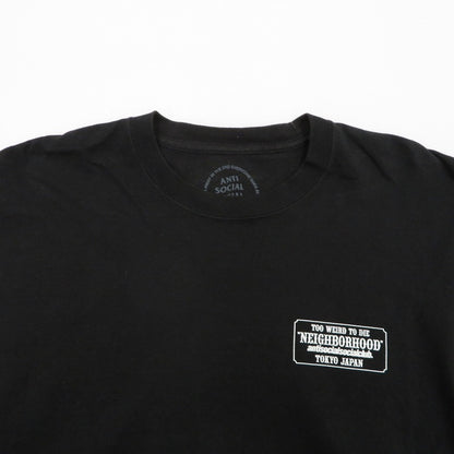 NEIGHBORHOOD | ネイバーフッド NHXASSC.TEE 長袖Ｔシャツ ブラック サイズ：XL【瀬戸大橋店】