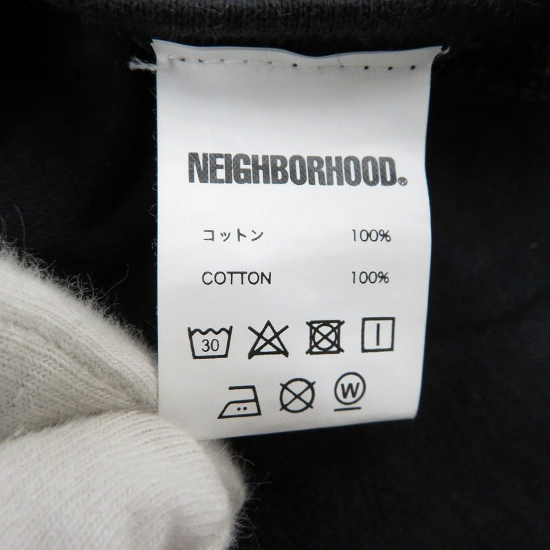 NEIGHBORHOOD | ネイバーフッド NHXASSC.TEE 長袖Ｔシャツ ブラック サイズ：XL【瀬戸大橋店】