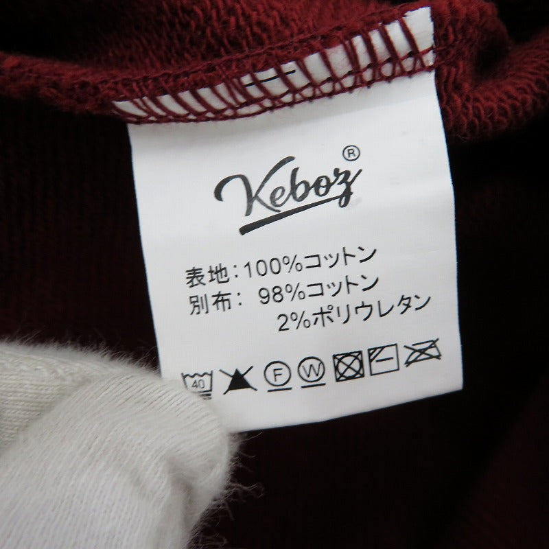 KEBOZ | ケボズ パーカー KBFZW22PK119 ボルドー/バーガンディー サイズ：M【瀬戸大橋店】