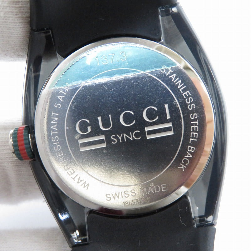 GUCCI | グッチ 腕時計 137.3 ブラック【瀬戸大橋店】