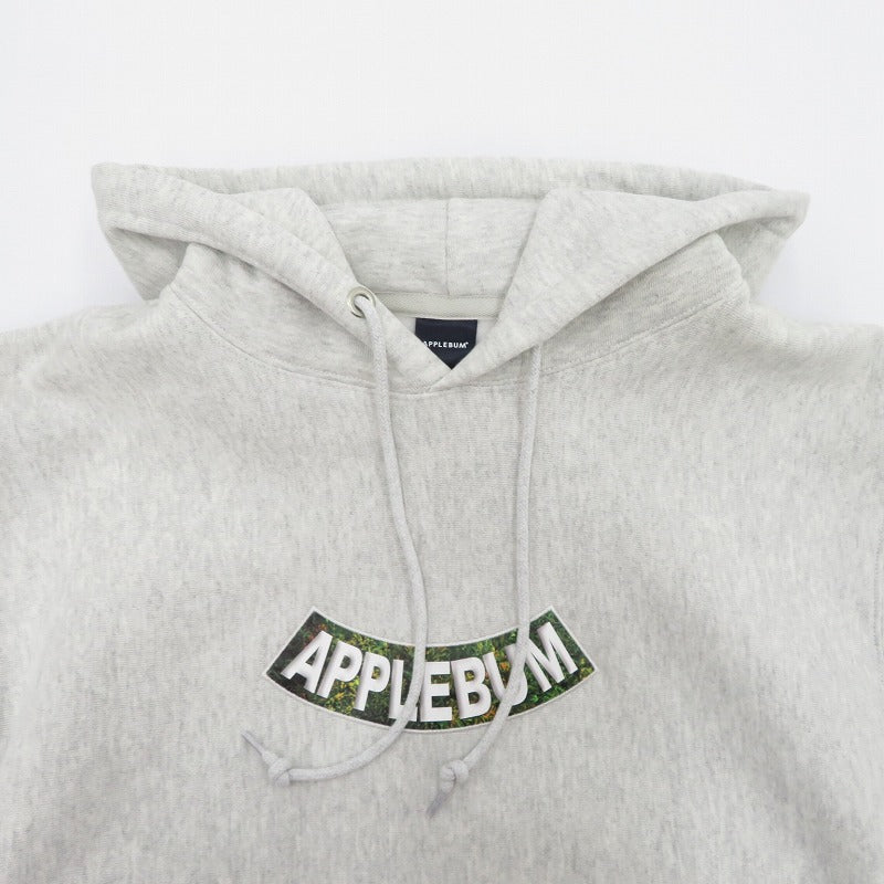 APPLE BUM | アップルバム ×RAIDBACK CRSB WORM SWEAT PARKA パーカー GT2320401 グレー サイズ：XL【瀬戸大橋店】