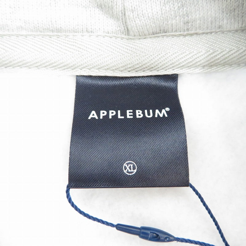 APPLE BUM | アップルバム ×RAIDBACK CRSB WORM SWEAT PARKA パーカー GT2320401 グレー サイズ：XL【瀬戸大橋店】