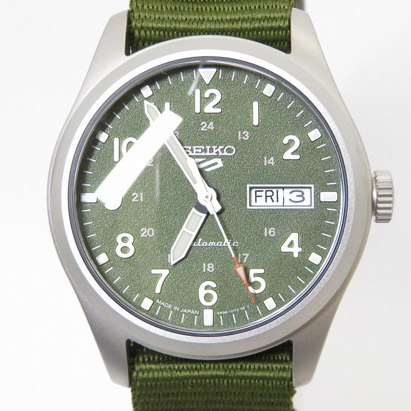 SEIKO | セイコー SEIKO5 Sports 腕時計 SRPG33 カーキ【瀬戸大橋店】