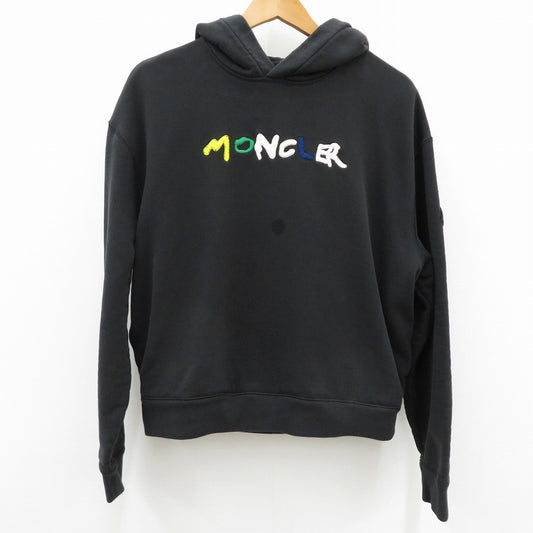 MONCLER | モンクレール HOODIE パーカー J10918G00020 ブラック サイズ：M【瀬戸大橋店】