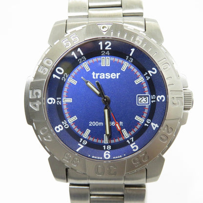 tracer | トレーサー Traser 200m SUPER SPORT TRITIUM 腕時計 ネイビー【瀬戸大橋店】