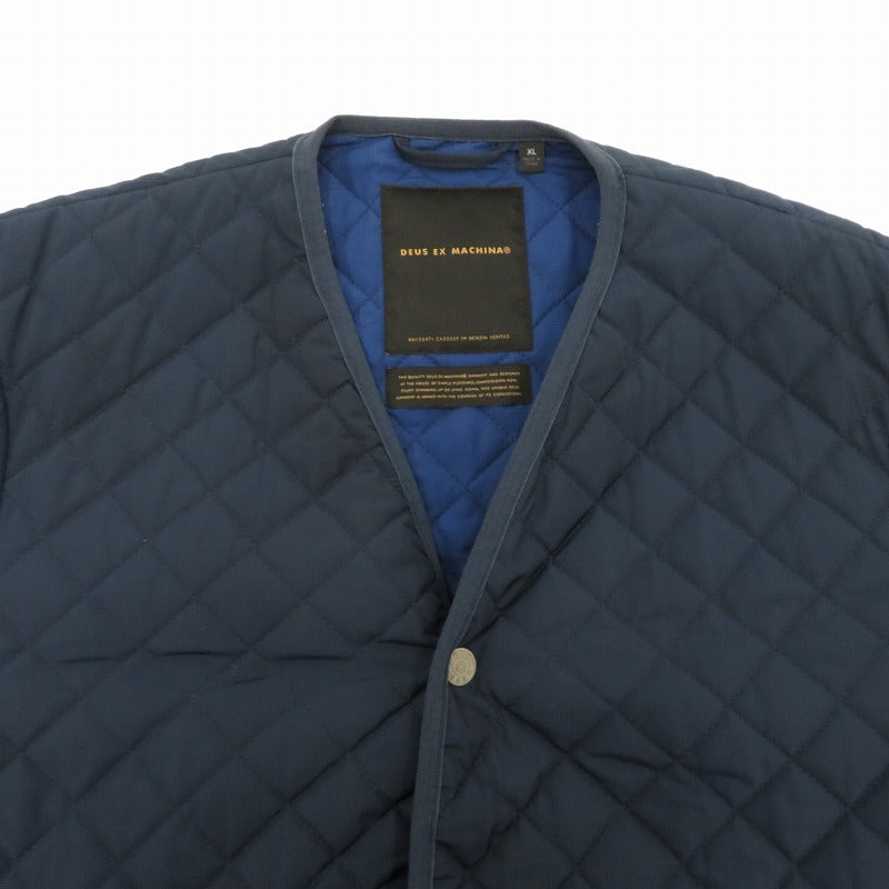 DEUS EX MACHINA | デウスエクスマキナ HODGE QUILTE その他アウター DMF76662 ネイビー サイズ：XL【瀬戸大橋店】