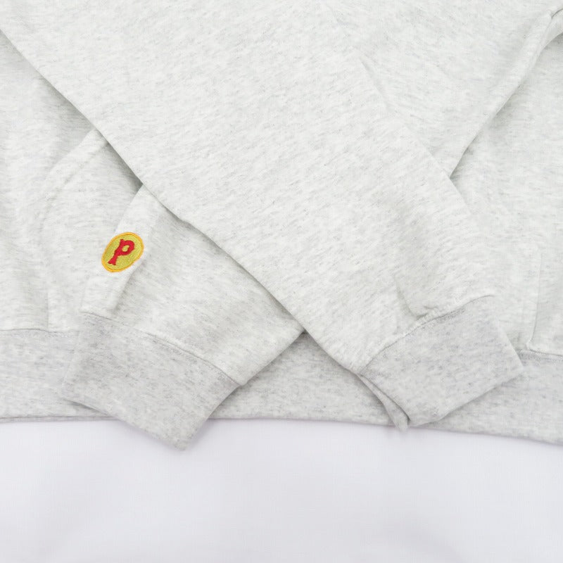 PORK CHOP | ポークチョップ PORK BACK HOODIE パーカー グレー サイズ：M【瀬戸大橋店】