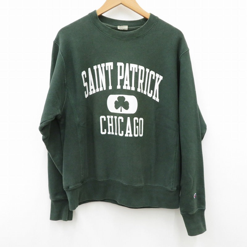 Champion | チャンピオン SAINT PATRICK スウェット グリーン サイズ：M【瀬戸大橋店】