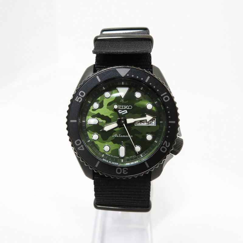 SEIKO | セイコー seiko 5 スポーツ 腕時計 SBSA173 ブラック【瀬戸大橋店】