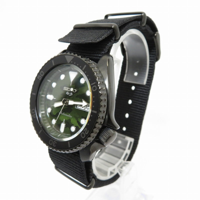 SEIKO | セイコー seiko 5 スポーツ 腕時計 SBSA173 ブラック【瀬戸大橋店】