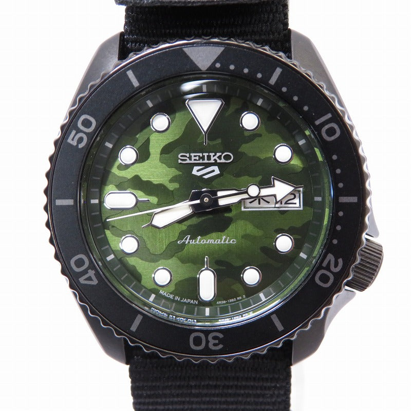 SEIKO | セイコー seiko 5 スポーツ 腕時計 SBSA173 ブラック【瀬戸大橋店】