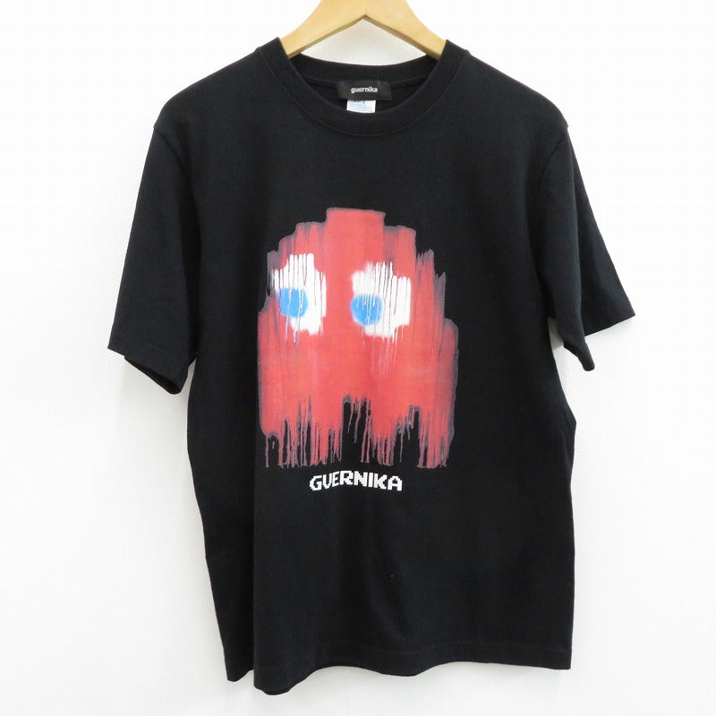 GUERNIKA | ゲルニカ ×PAC-MAN GHOST 半袖Ｔシャツ ブラック サイズ：M【瀬戸大橋店】