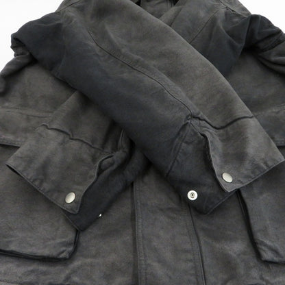 AURALEE | オーラリー PRODUCT DYED ORGANIC COTTON DUCK BLOUSON その他アウター A25AB01CD ブラック サイズ：3【瀬戸大橋店】