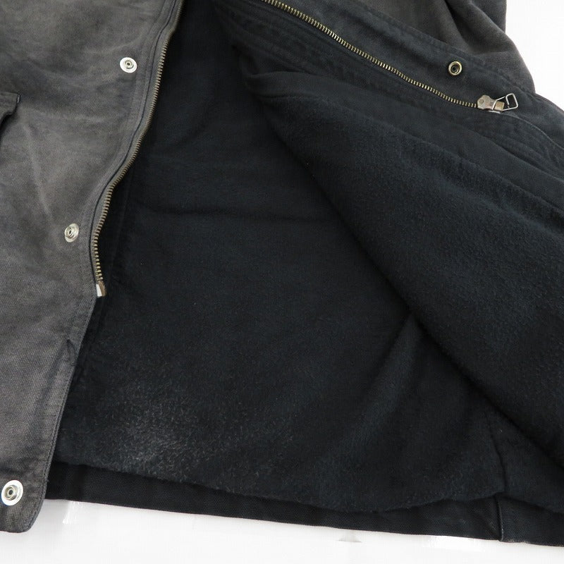 AURALEE | オーラリー PRODUCT DYED ORGANIC COTTON DUCK BLOUSON その他アウター A25AB01CD ブラック サイズ：3【瀬戸大橋店】