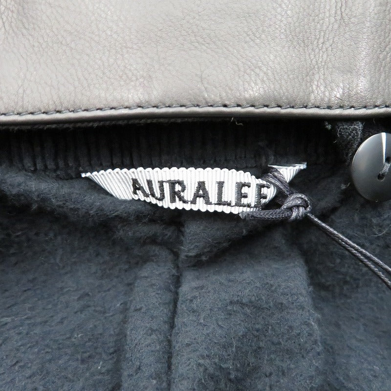 AURALEE | オーラリー PRODUCT DYED ORGANIC COTTON DUCK BLOUSON その他アウター A25AB01CD ブラック サイズ：3【瀬戸大橋店】