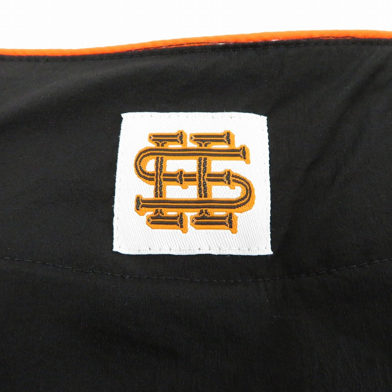 NYLON BASEBALL SHIRTS 半袖シャツ ブラック サイズ：XXXXL【瀬戸大橋店】