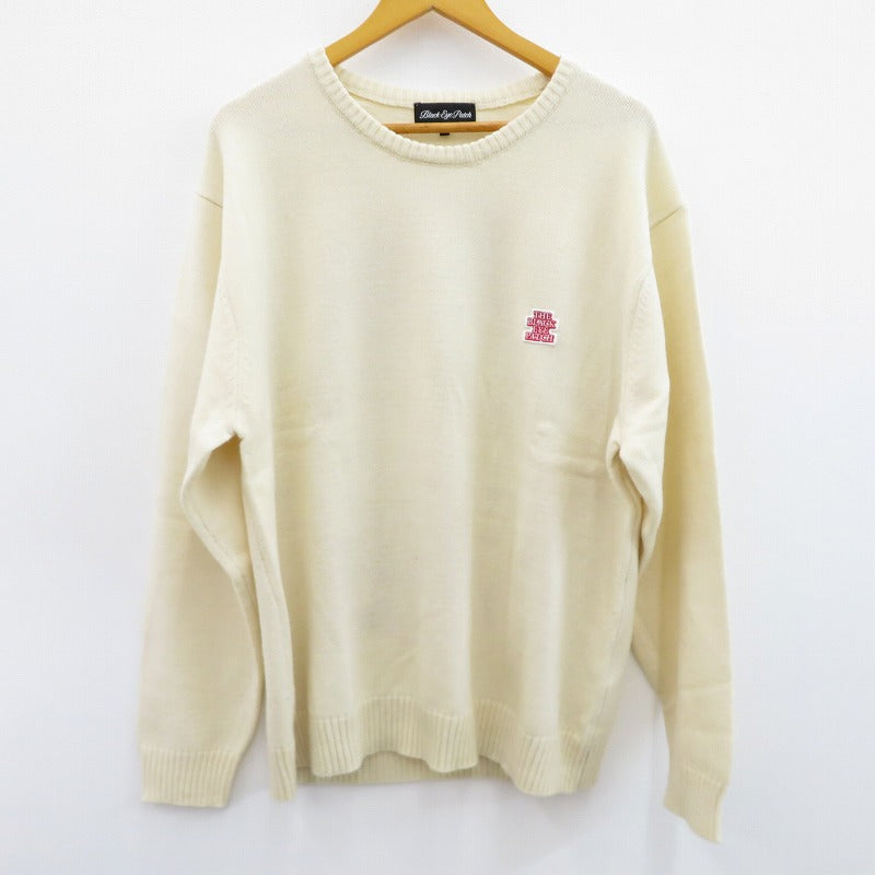 BlackEyePatch | ブラックアイパッチ ニット ベージュ サイズ：XL【瀬戸大橋店】