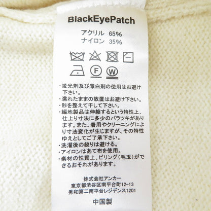 BlackEyePatch | ブラックアイパッチ ニット ベージュ サイズ：XL【瀬戸大橋店】