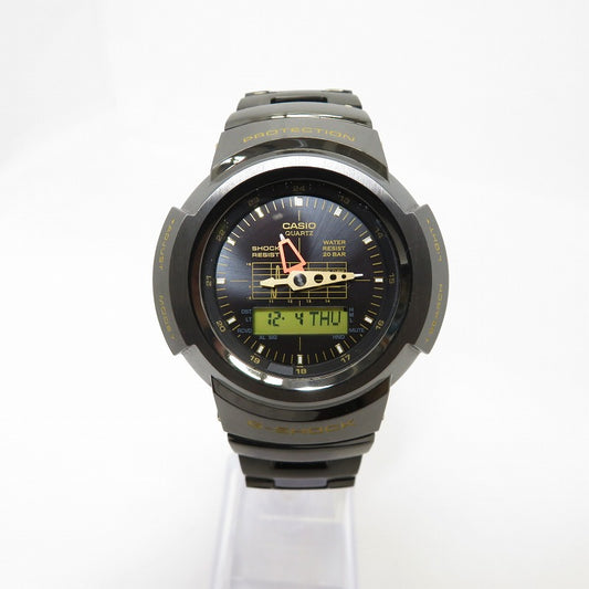 G-SHOCK | ジーショック ×PORTER/FULL METAL 腕時計 AWM-500GC-1AJR ブラック【瀬戸大橋店】