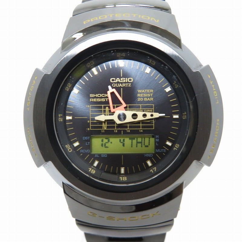 G-SHOCK | ジーショック ×PORTER/FULL METAL 腕時計 AWM-500GC-1AJR ブラック【瀬戸大橋店】