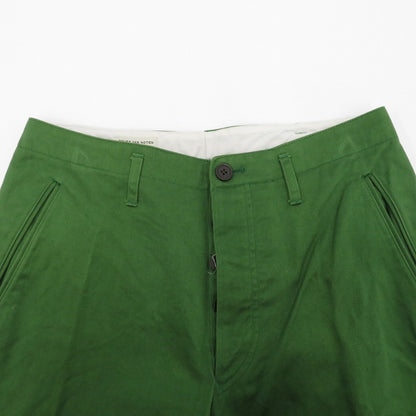 DRIES VAN NOTEN | ドリスヴァンノッテン チノパンツ 3652-1708 グリーン サイズ：46【瀬戸大橋店】