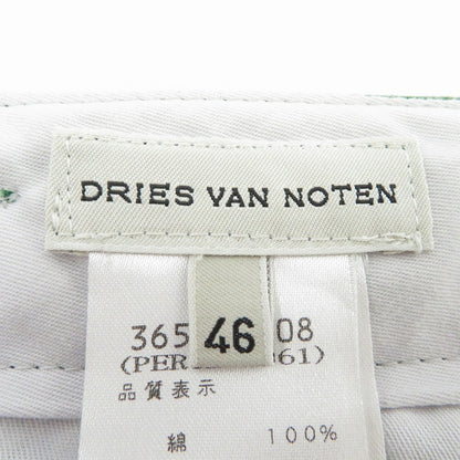 DRIES VAN NOTEN | ドリスヴァンノッテン チノパンツ 3652-1708 グリーン サイズ：46【瀬戸大橋店】