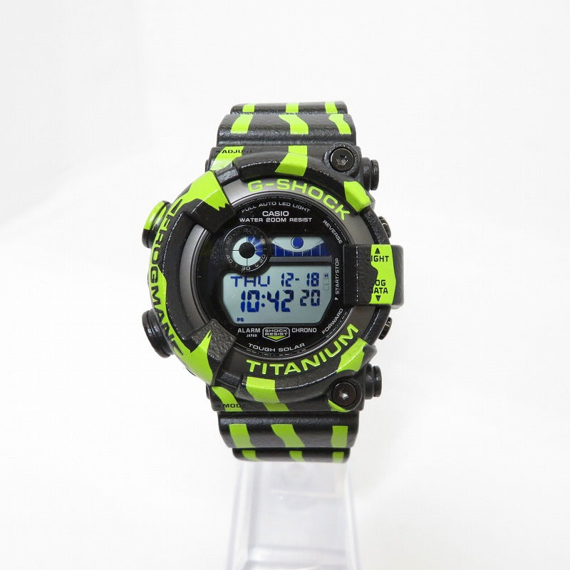 G-SHOCK | ジーショック MASTER OF G-SEA FROGMAN/ミスジヤドクガエル 腕時計 GW-8200TPF-1JR ブラック【瀬戸大橋店】