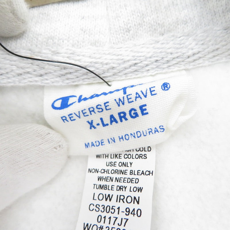 Champion | チャンピオン reverse weave パーカー CS3051-940 グレー サイズ：XL【瀬戸大橋店】