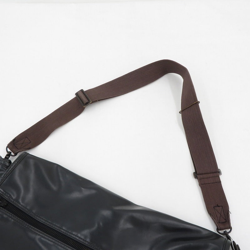 LUGGAGE LABEL | ラゲッジレーベル メッセンジャーバッグ 17-6 ブラック【瀬戸大橋店】