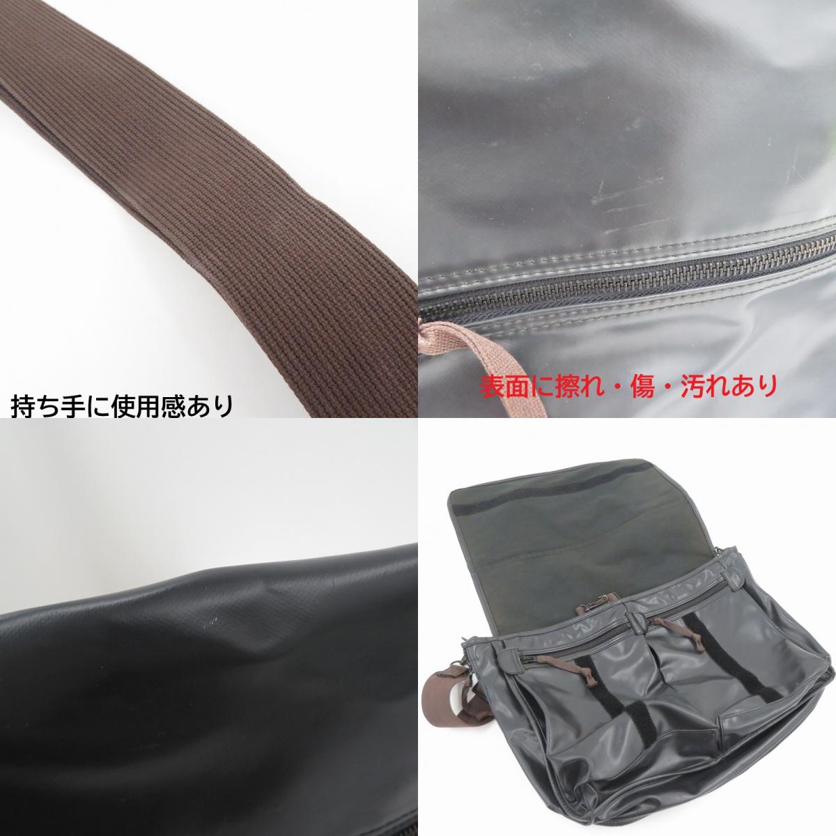 LUGGAGE LABEL | ラゲッジレーベル メッセンジャーバッグ 17-6 ブラック【瀬戸大橋店】