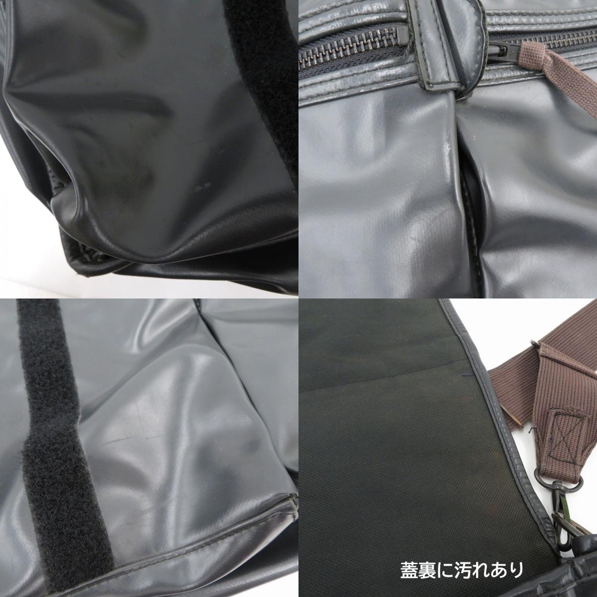 LUGGAGE LABEL | ラゲッジレーベル メッセンジャーバッグ 17-6 ブラック【瀬戸大橋店】