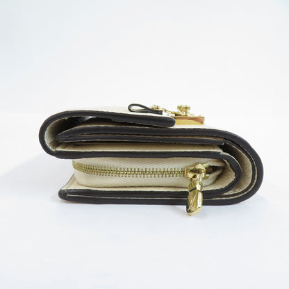 LOUIS VUITTON | ルイ・ヴィトン モノグラム アンプラント ポルトフォイユ･メティス コンパクト 三つ折り財布 M81071 ベージュ【瀬戸大橋店】