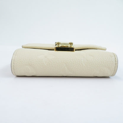 LOUIS VUITTON | ルイ・ヴィトン モノグラム アンプラント ポルトフォイユ･メティス コンパクト 三つ折り財布 M81071 ベージュ【瀬戸大橋店】