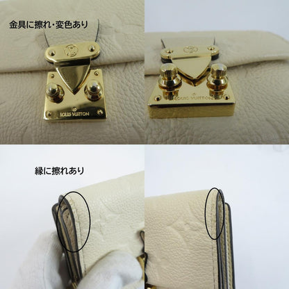 LOUIS VUITTON | ルイ・ヴィトン モノグラム アンプラント ポルトフォイユ･メティス コンパクト 三つ折り財布 M81071 ベージュ【瀬戸大橋店】
