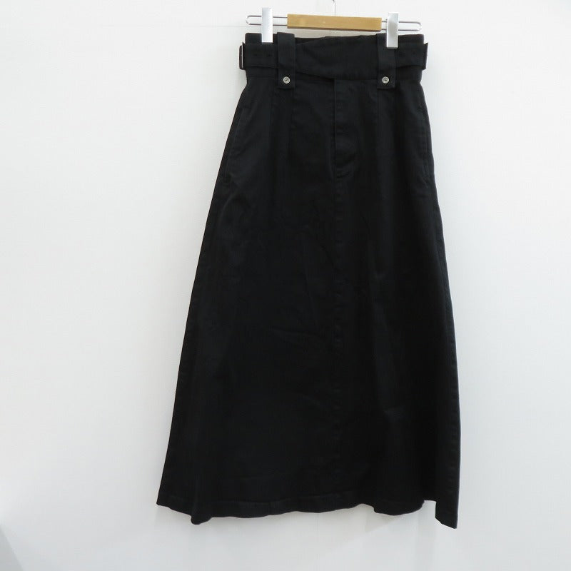 foufou | フーフー the muswum skirt スカート FF212SK04 サイズ:O ブラック【瀬戸大橋店】
