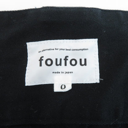foufou | フーフー the muswum skirt スカート FF212SK04 サイズ:O ブラック【瀬戸大橋店】