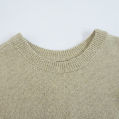 CLANE | クラネ W FACE CENTER SLIT KNIT TOPS ニット 17106-2232 ベージュ サイズ：1【瀬戸大橋店】