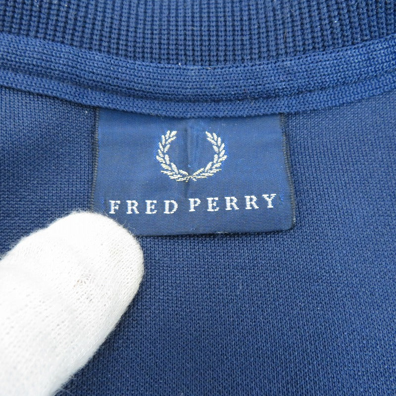 FRED PERRY | フレッドペリー トラックジャケット ジャージ FPT240SW ネイビー サイズ：S【瀬戸大橋店】