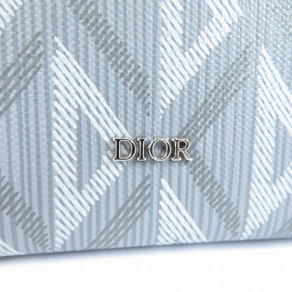 Dior | ディオール CDダイヤモンド A5 トライアングル ポーチ クラッチバッグ グレー【瀬戸大橋店】
