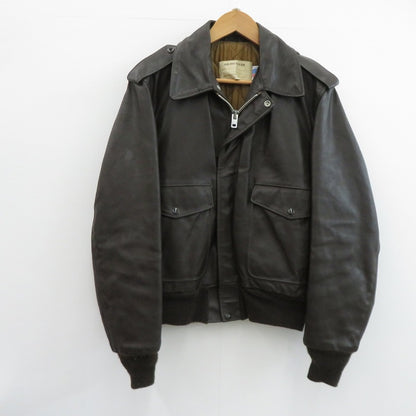 schott | ショット ライダースジャケット レザー 418-453-474-SM ブラウン サイズ：42【瀬戸大橋店】