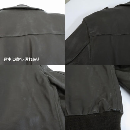 schott | ショット ライダースジャケット レザー 418-453-474-SM ブラウン サイズ：42【瀬戸大橋店】