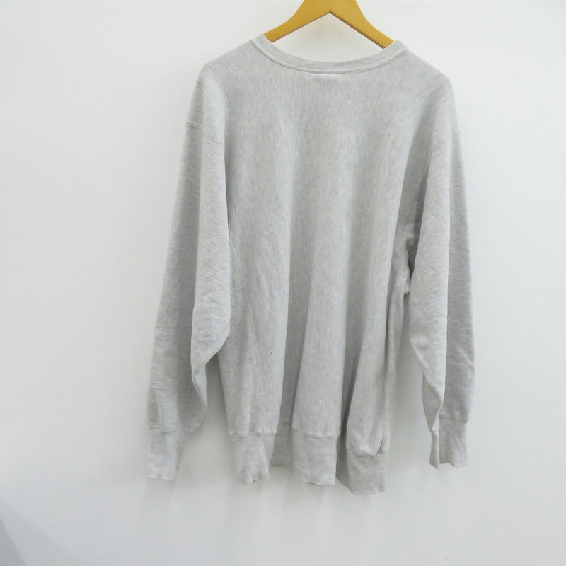 Champion | チャンピオン リバースウィーブ 刺繍タグ スウェット グレー サイズ：XXL【瀬戸大橋店】
