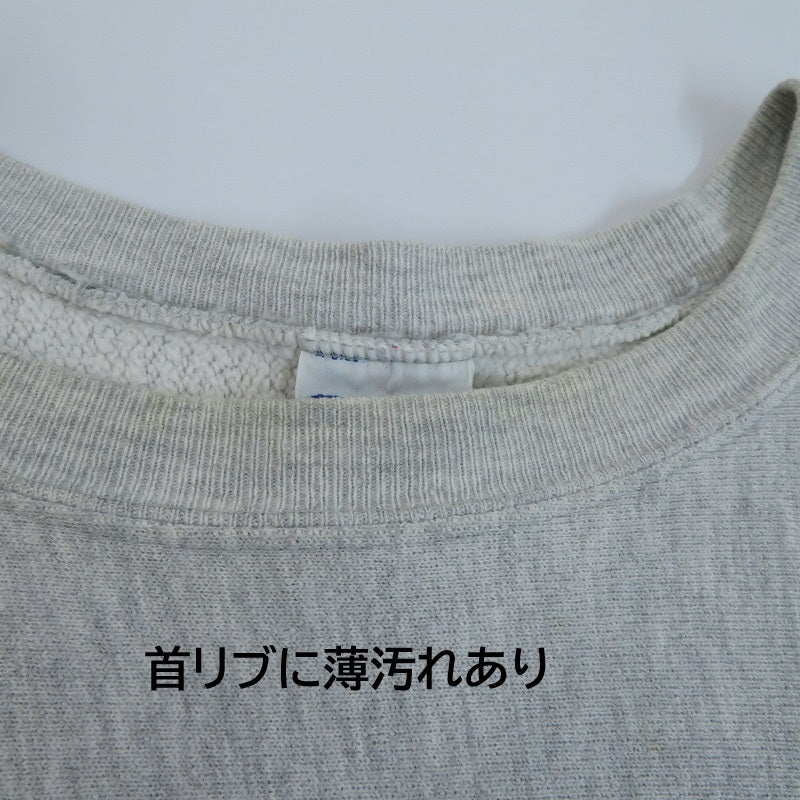 Champion | チャンピオン リバースウィーブ 刺繍タグ スウェット グレー サイズ：XXL【瀬戸大橋店】