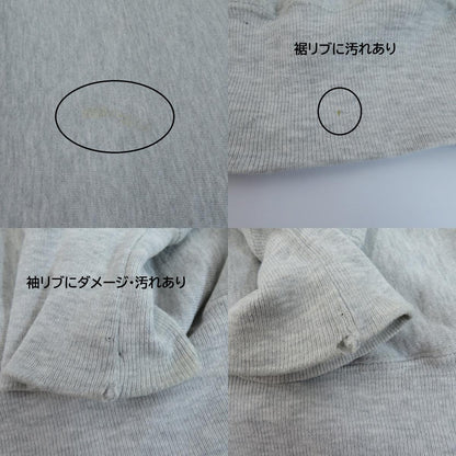 Champion | チャンピオン リバースウィーブ 刺繍タグ スウェット グレー サイズ：XXL【瀬戸大橋店】
