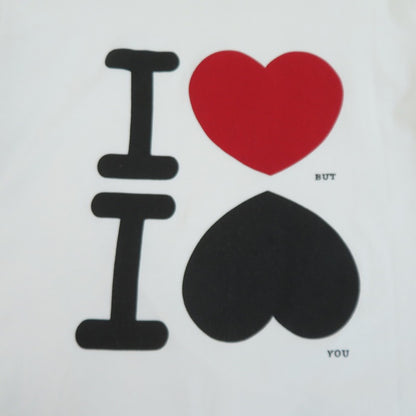NUMBER(N)INE | ナンバーナイン I Love But I Hate You Tee 03AW/カート期 半袖Ｔシャツ ホワイト サイズ：3【瀬戸大橋店】
